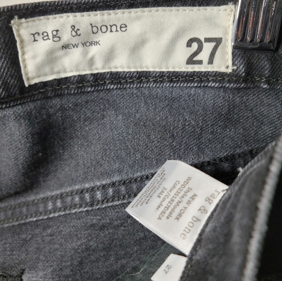 Rag & Bone Vintage Cut-Off Distressed Denim Shorts Size 27 - Picture 7 of 13